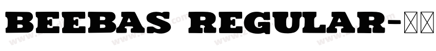 beebas regular字体转换
